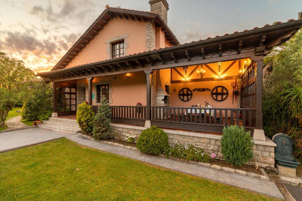 利亚内斯 Casa En La Costa Con Wifi Jardin Y Barbacoa旅馆 外观 照片