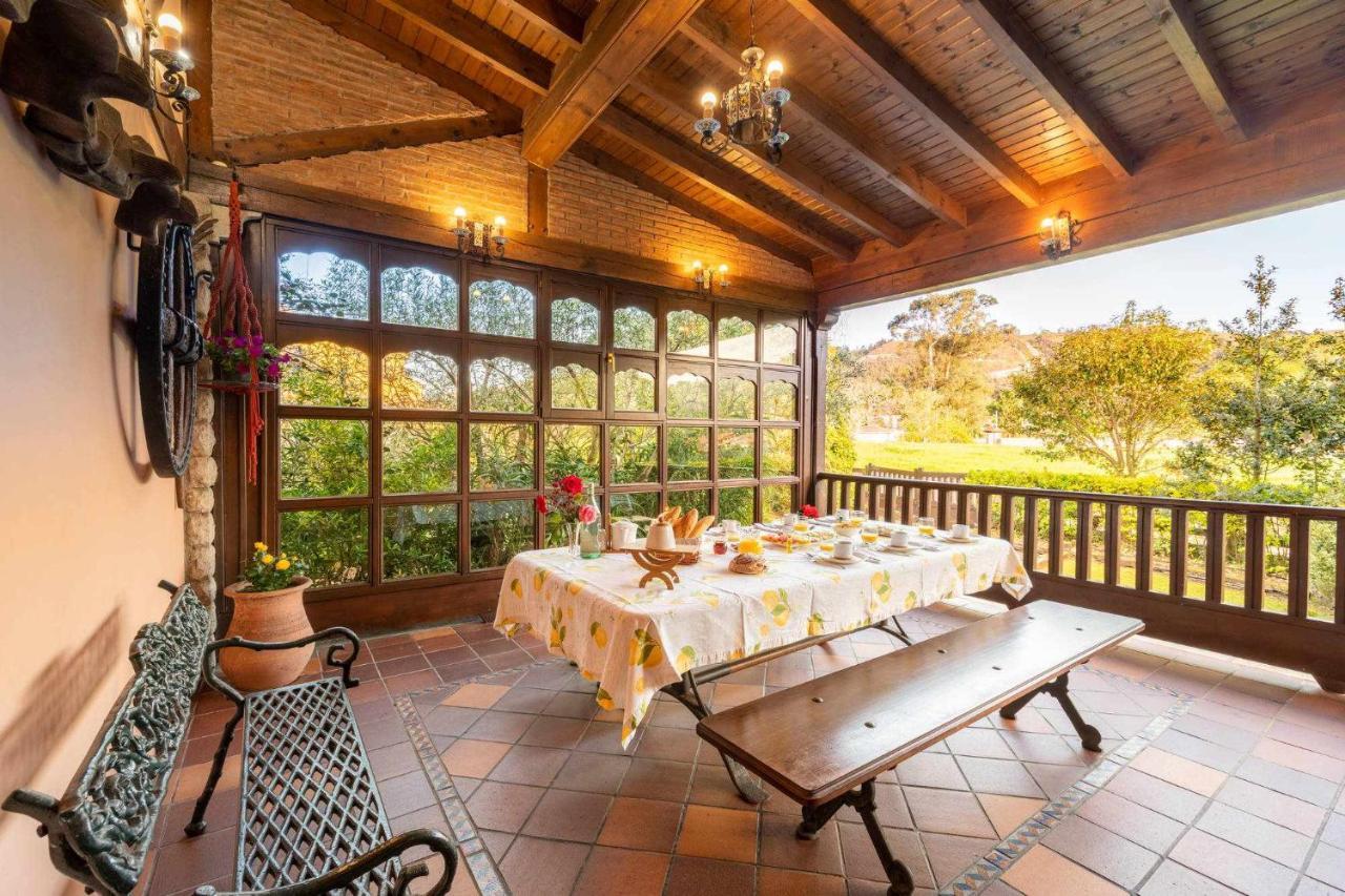 利亚内斯 Casa En La Costa Con Wifi Jardin Y Barbacoa旅馆 外观 照片